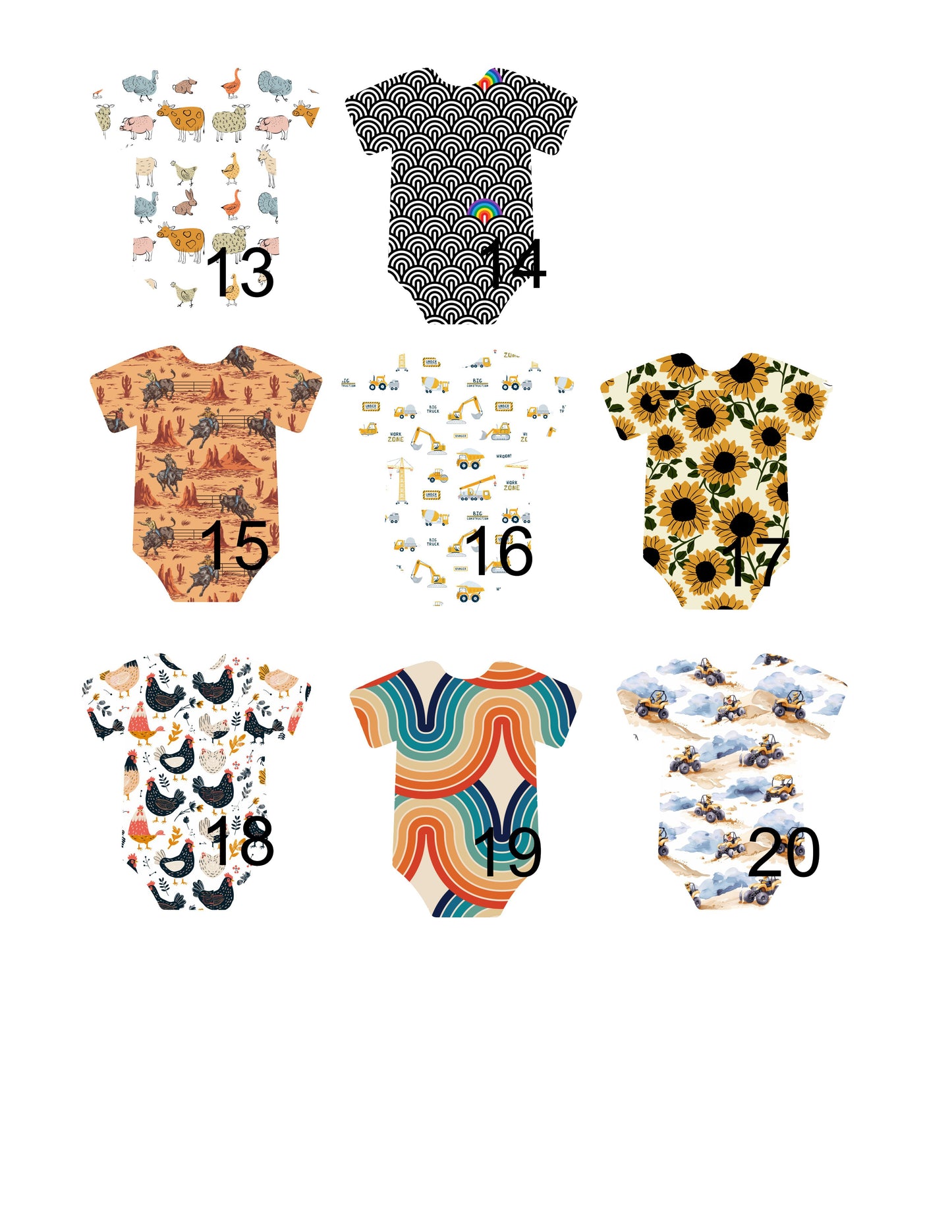 Baby Onesie Birth Stats Ornament