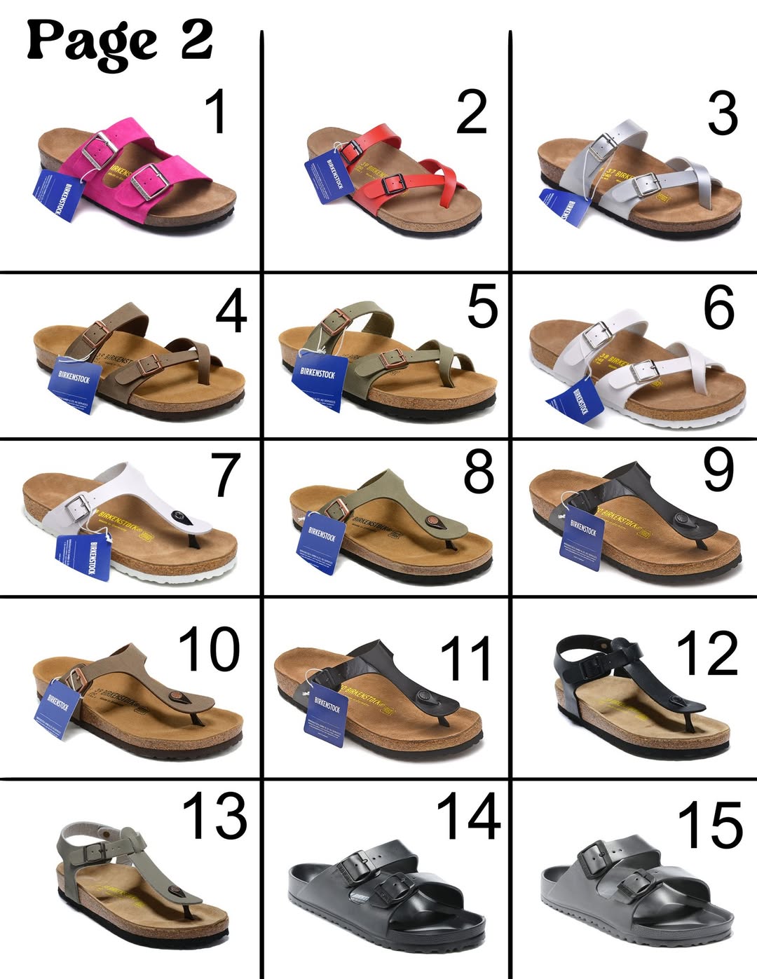 Sandal & Clog Preorder