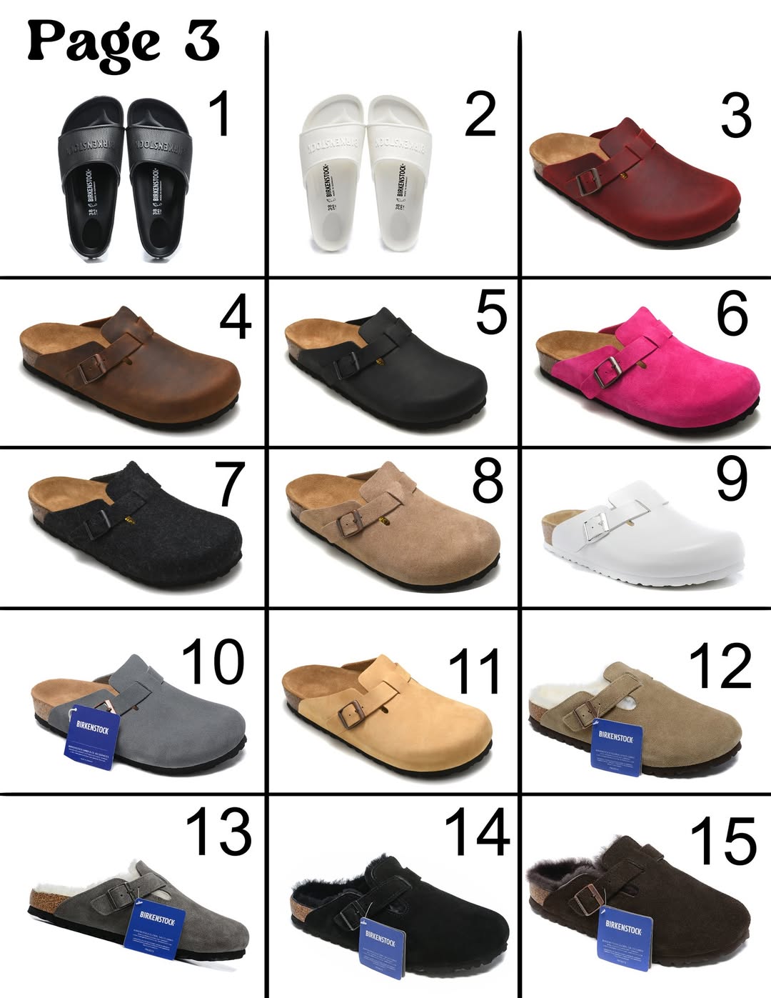 Sandal & Clog Preorder