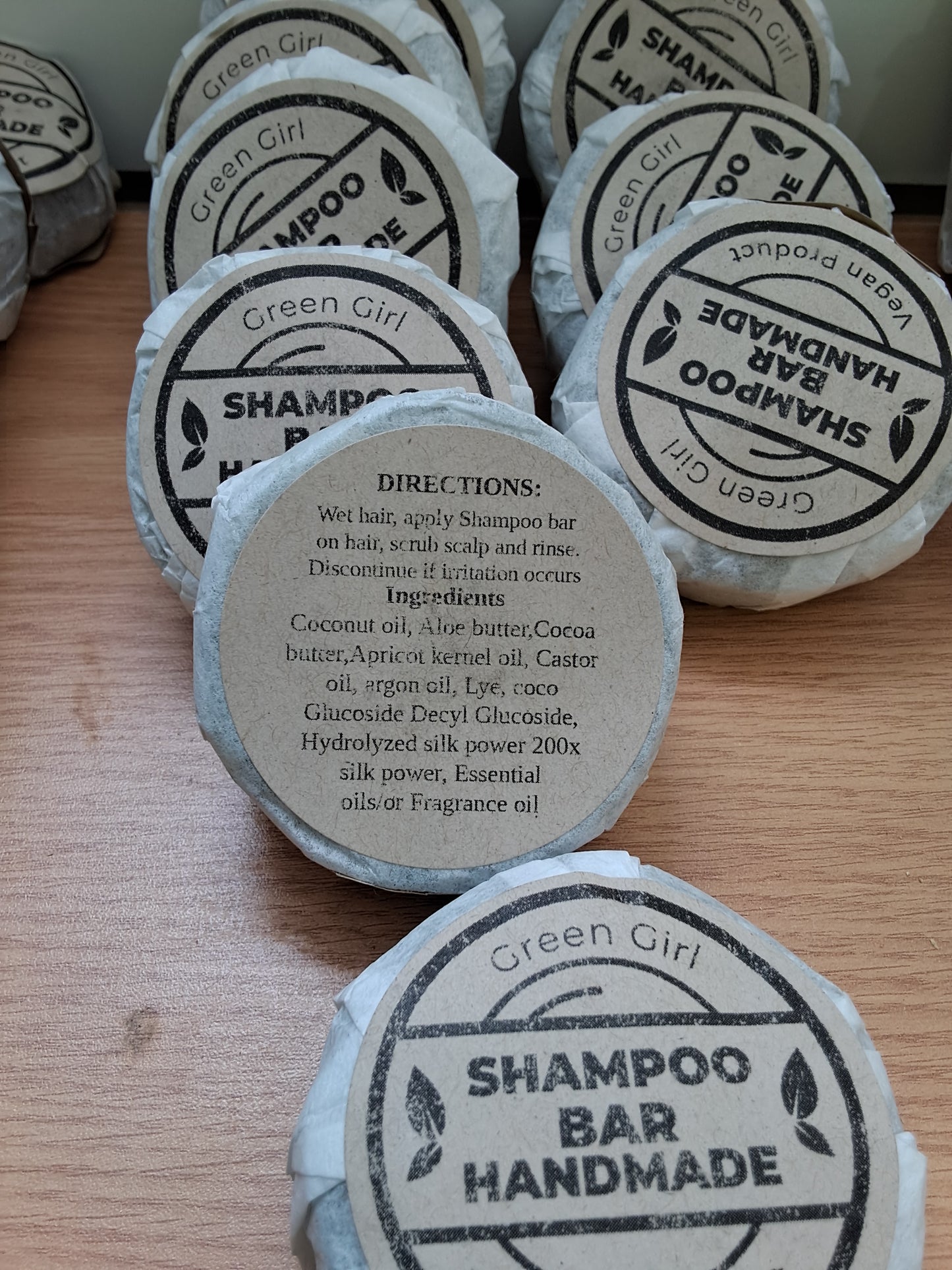 Shampoo Bar- green girl