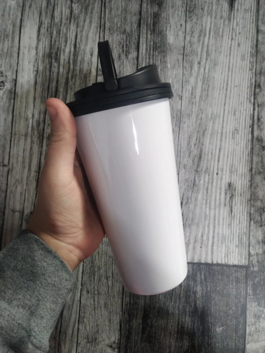 16oz travel mug with handle