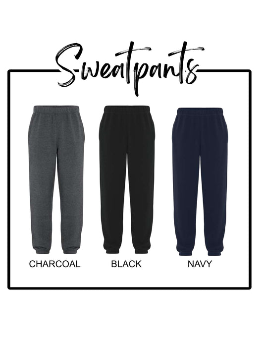 Sweat Pants- Adult & Youth