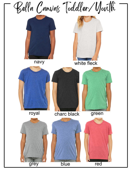 Toddler/Youth Bella Tshirt