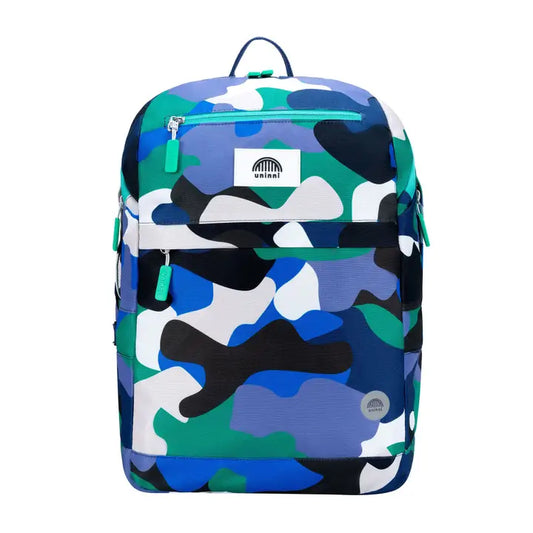 Backpack- Camo Kid Blue/Green