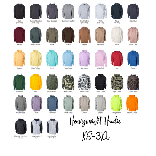 Heavyweight Hoodies