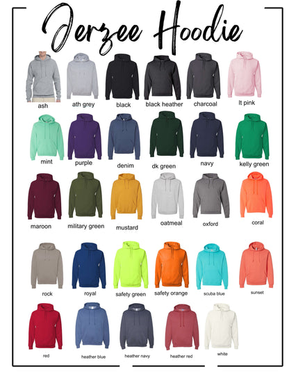 Jerzee Hoodie- Adult