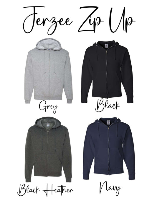 Jerzee Adult Zip Up