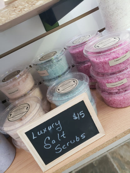 Luxury salt scrubs- green girl