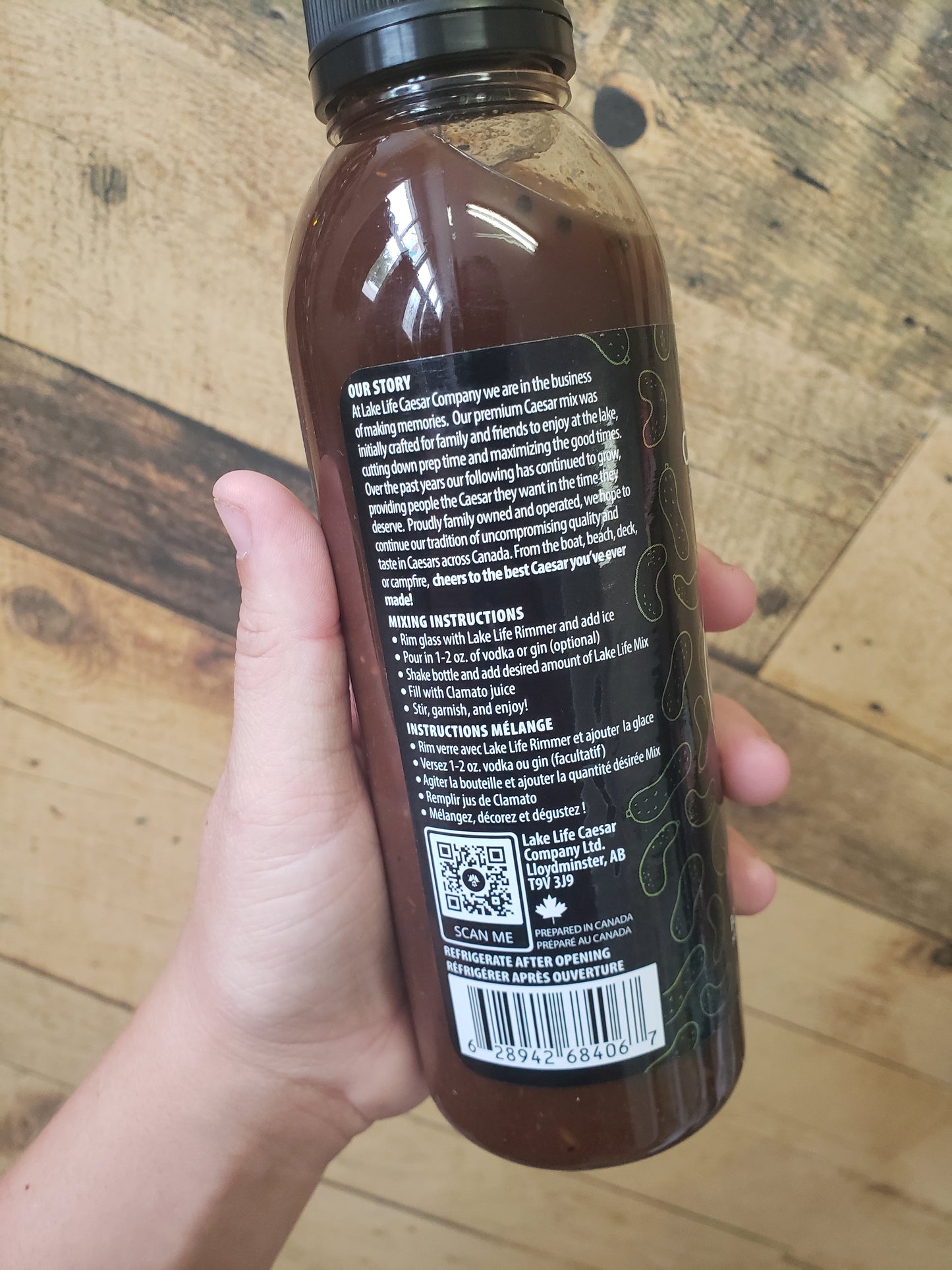 Lake Life Caesar Premix-Dill Pickle(496ml)