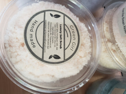 Luxury salt scrubs- green girl