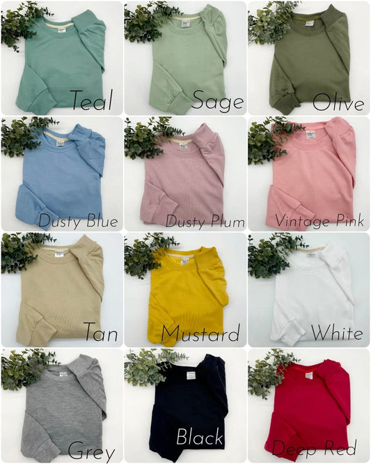 Polyester Crewneck-adult