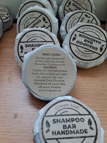 Shampoo Bar- green girl