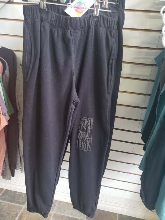 623-Youth Sweatpants- raised in rural sk