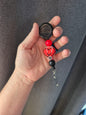 Beaded Badge Reel