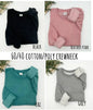 60/40 cotton/poly crewneck blend