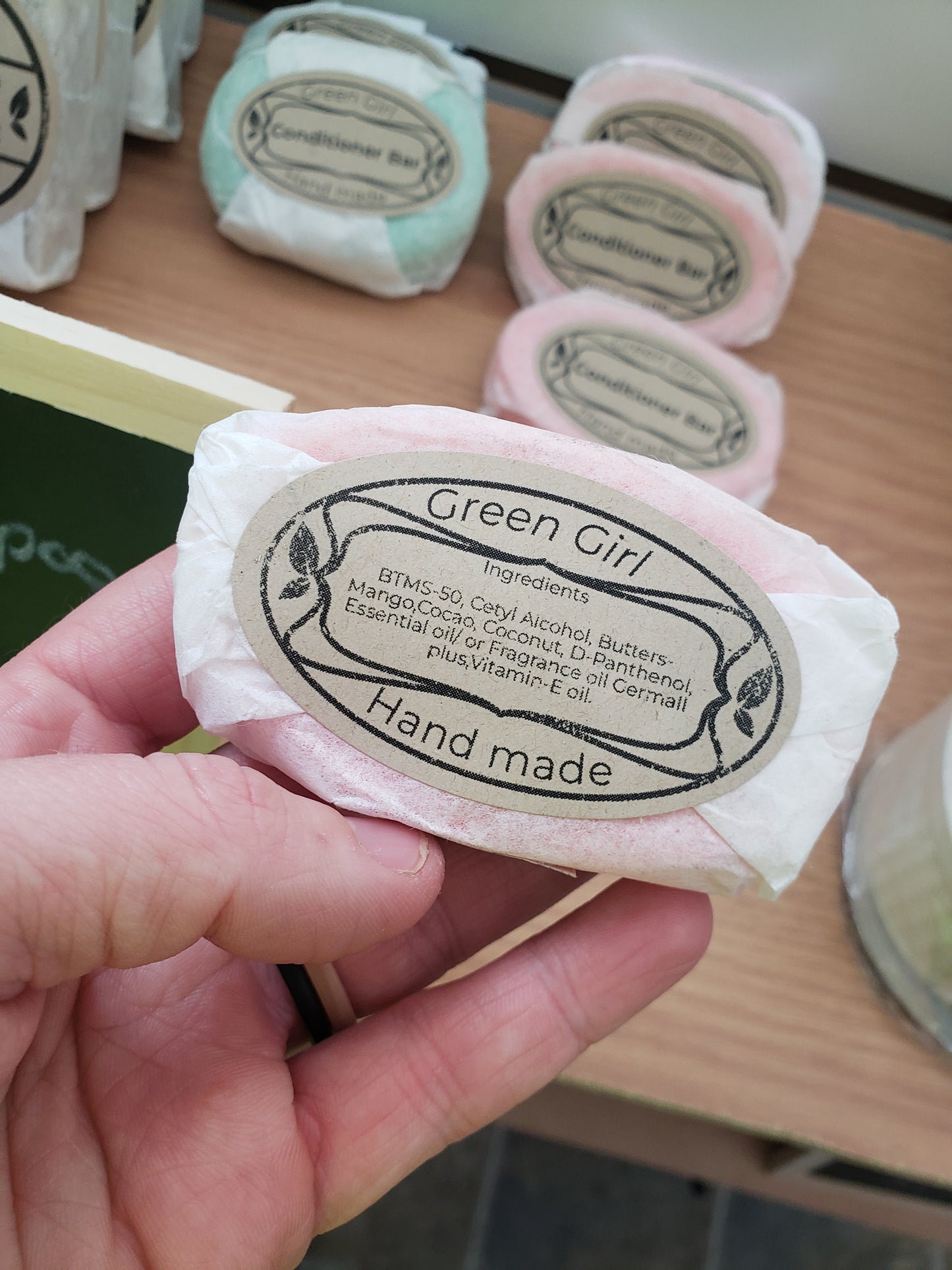 Conditioner Bar-green girl