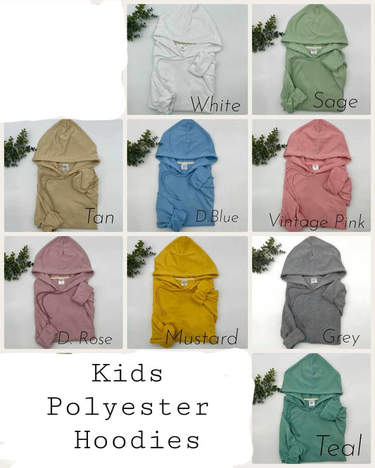 Polyester Hoodie-Kids