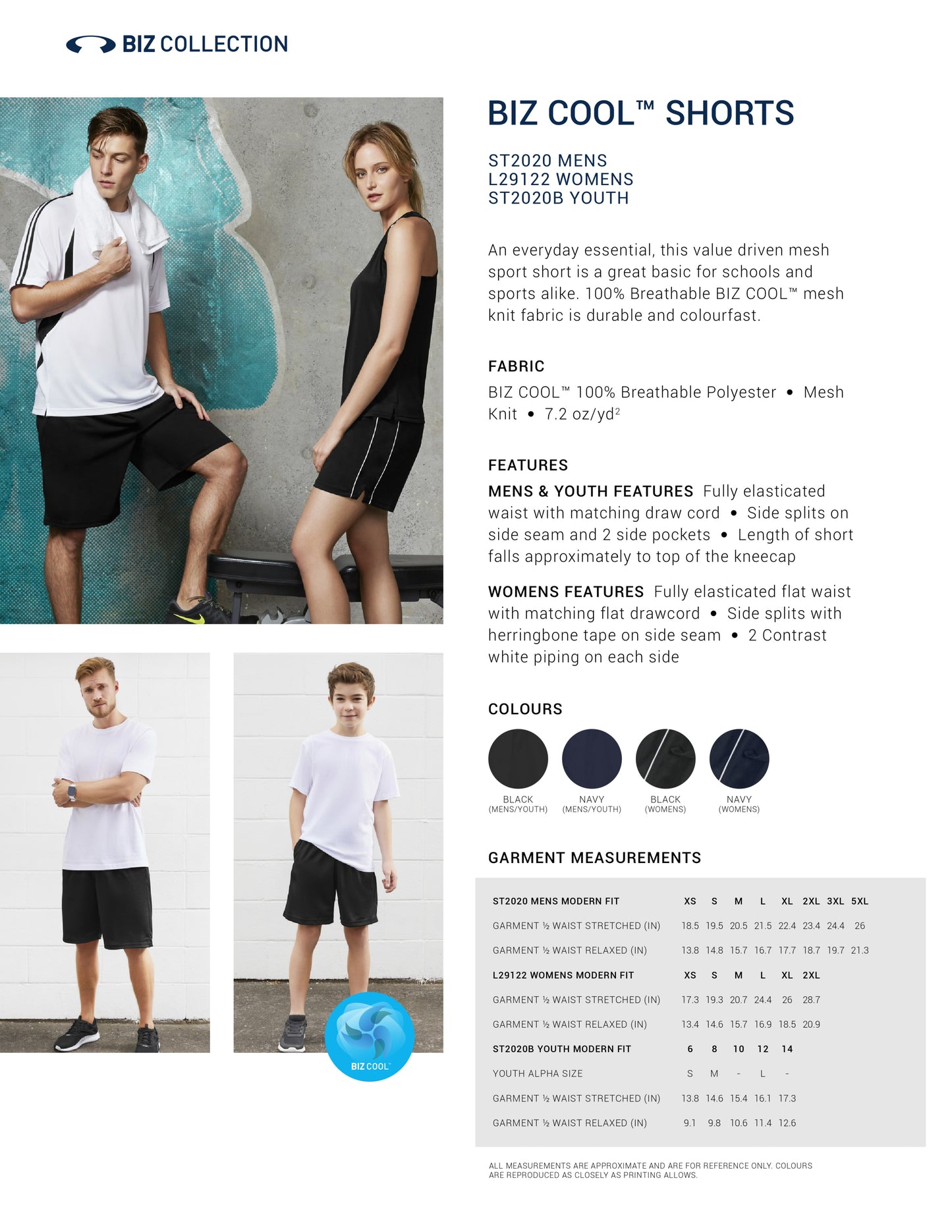 Cool Biz Shorts (BC)