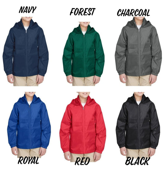 Youth WaterResistant Windbreaker